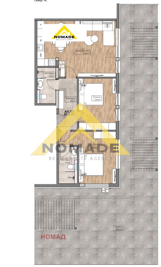 Продава 3-СТАЕН, гр. Пловдив, Кършияка, снимка 6 - Апартаменти - 54760997