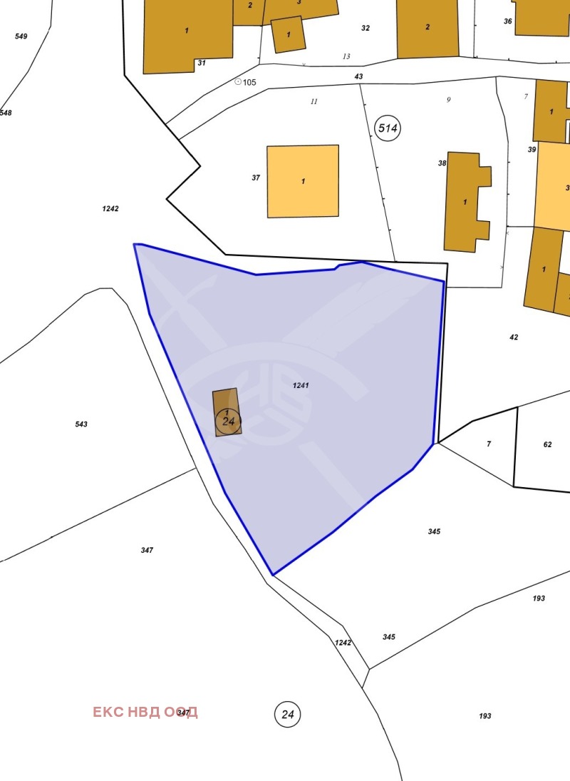 Til salg  Grund region Plovdiv , Asenovgrad , 1100 kvm | 59547823
