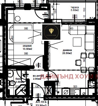 Te koop  1 slaapkamer Plovdiv , Trakija , 63 m² | 66385094 - afbeelding [2]