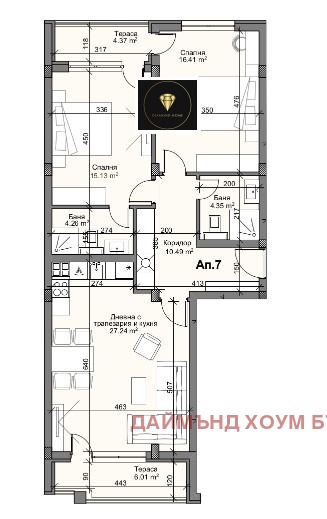 Eladó  2 hálószobás Plovdiv , Karsijaka , 127 négyzetméter | 91165369 - kép [2]
