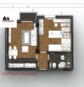 1 dormitorio Levski V, Sofia 1