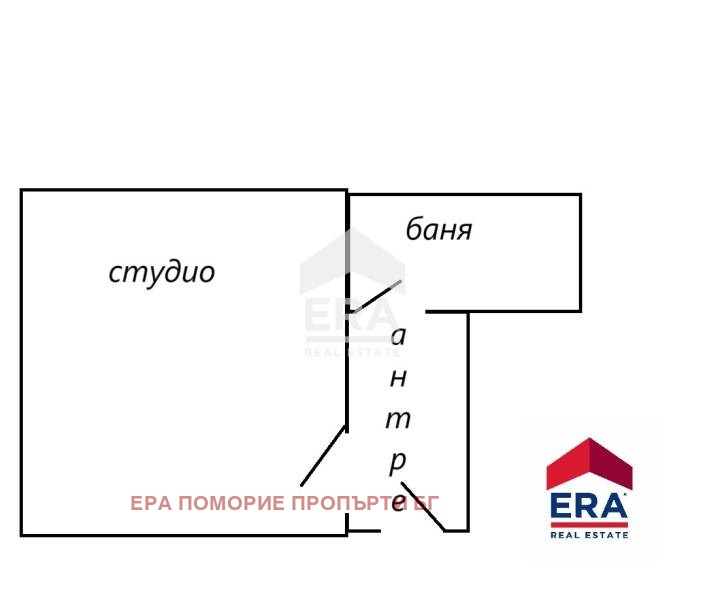 Προς πώληση  Στούντιο περιοχή Μπουργκάς , Πομορηε , 28 τ.μ | 93529686 - εικόνα [6]