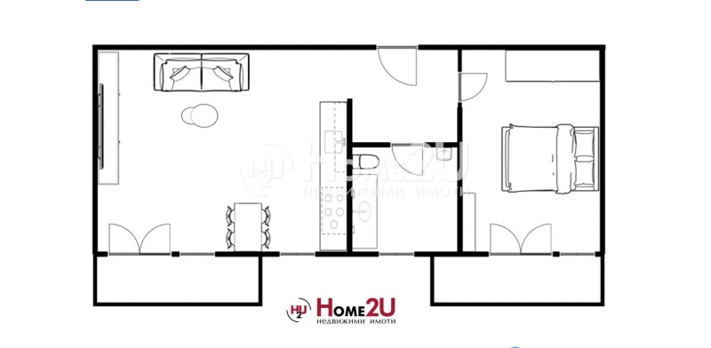 Продается  1 спальня Пловдив , Остромила , 67 кв.м | 39694758 - изображение [11]