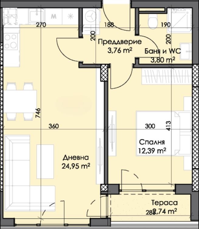 Продава 2-СТАЕН, гр. Пловдив, Тракия, снимка 7 - Апартаменти - 54065015