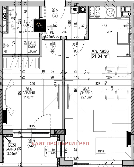 Продава 2-СТАЕН, гр. София, Манастирски ливади, снимка 3 - Апартаменти - 53003736