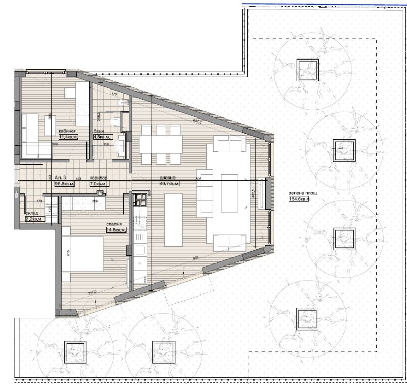 Продава  3-стаен град София , Овча купел 1 , 108 кв.м | 62678676 - изображение [2]