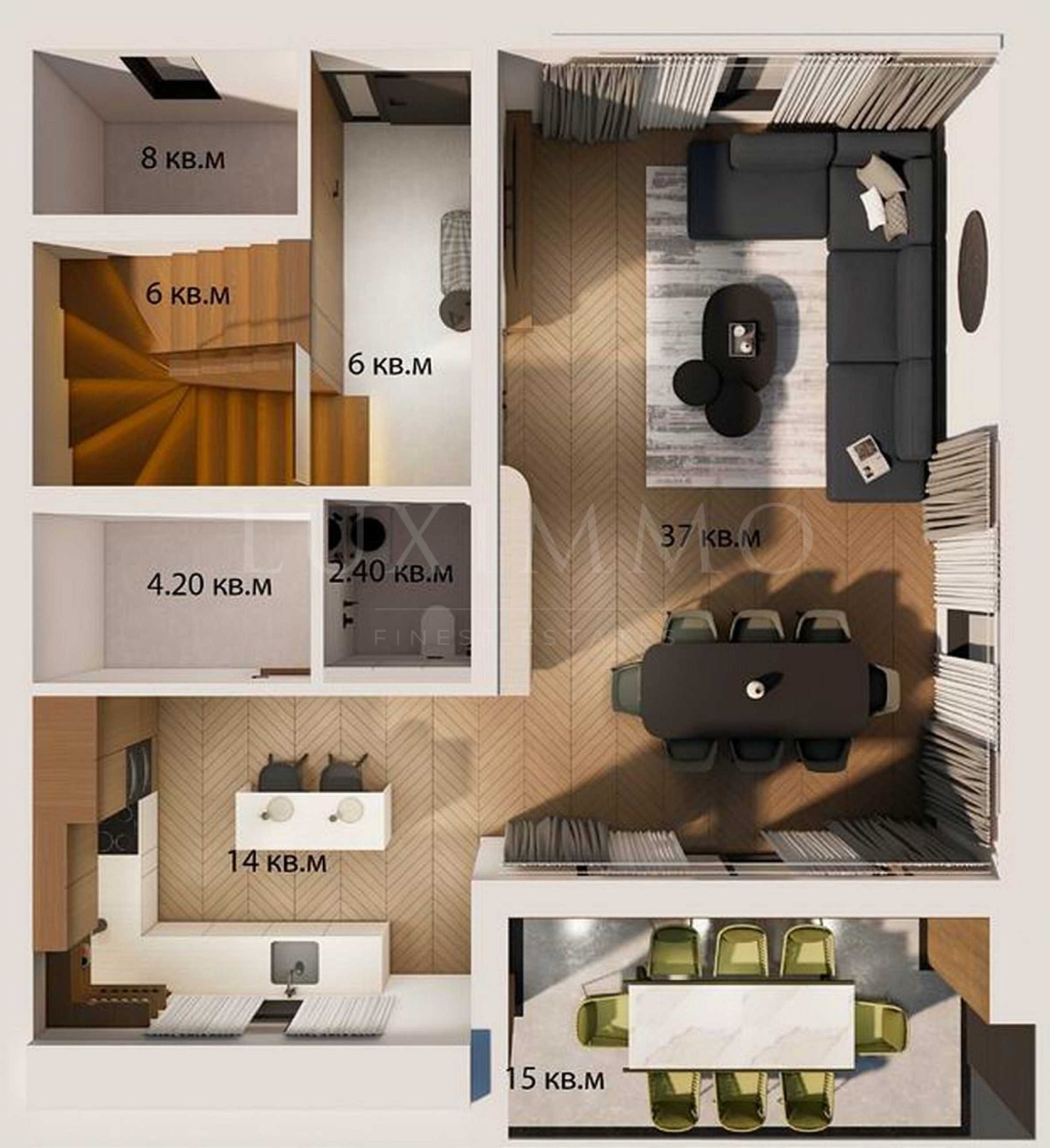 Продава КЪЩА, с. Марково, област Пловдив, снимка 5 - Къщи - 53691680