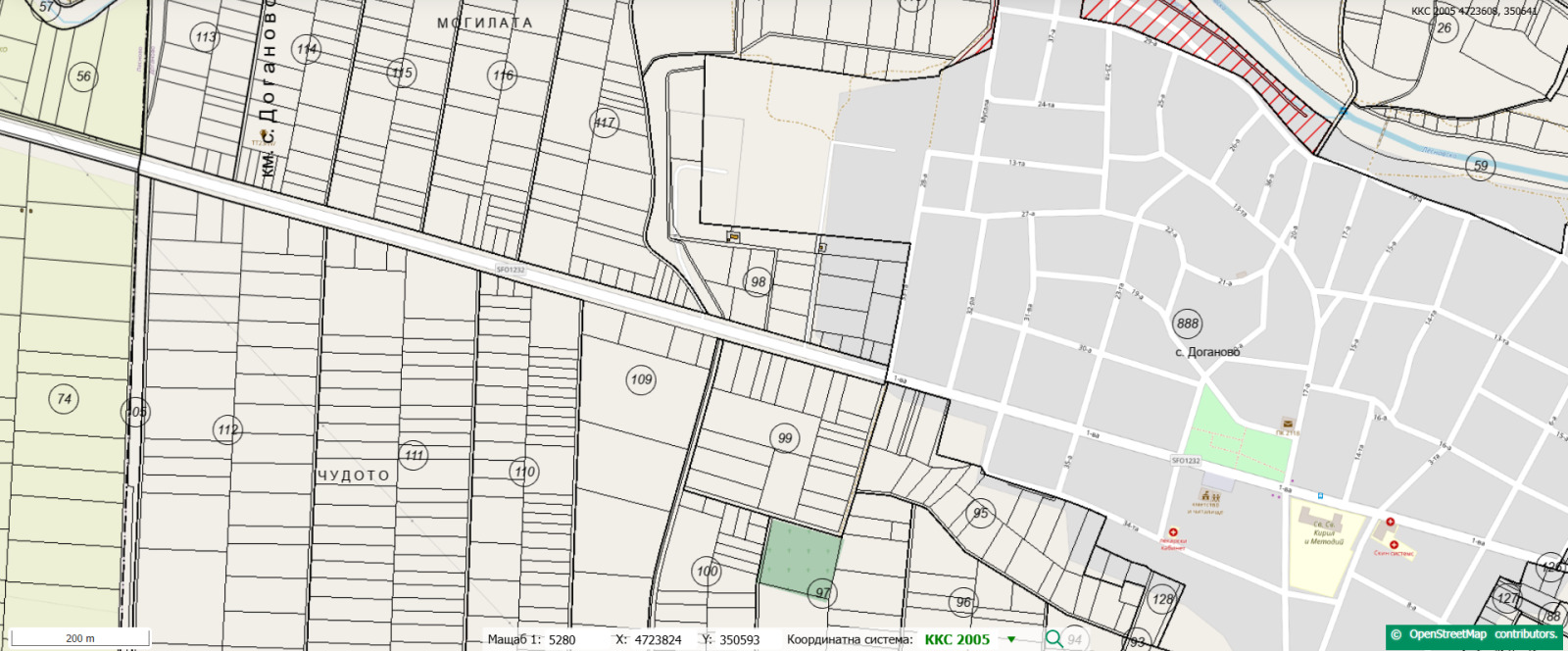 Продава ПАРЦЕЛ, с. Доганово, област София област, снимка 2 - Парцели - 55863437