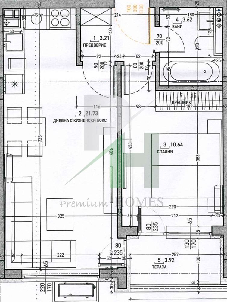 Продава  2-стаен град София , Малинова долина , 63 кв.м | 13637163 - изображение [6]