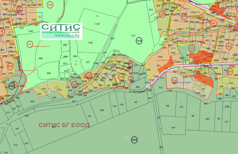 Продава ПАРЦЕЛ, гр. София, в.з.Беловодски път, снимка 2 - Парцели - 50281782