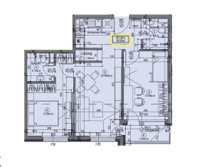 3-стаен град София, Бъкстон 11