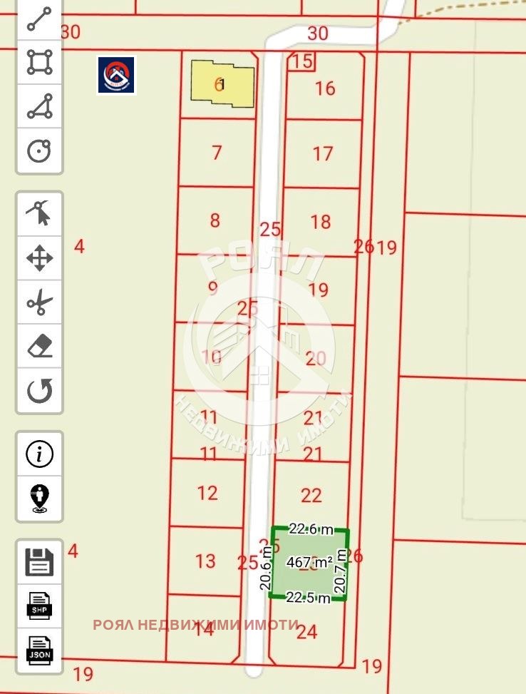 Продава  Парцел град Пловдив , Прослав , 467 кв.м | 68517059 - изображение [2]