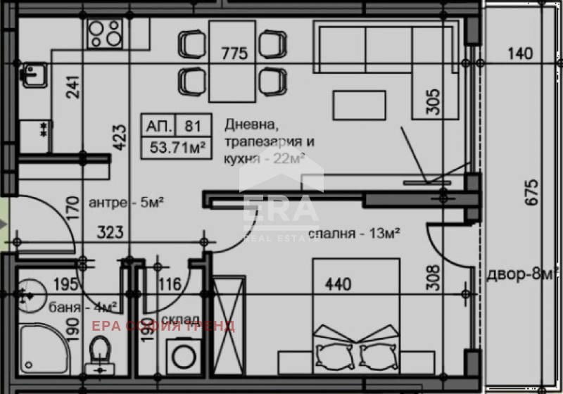 Na sprzedaż  1 sypialnia Sofia , Ljulin 9 , 60 mkw | 56941545 - obraz [4]