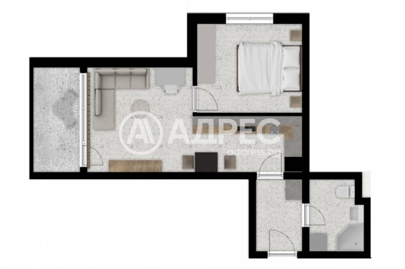 Продава 2-СТАЕН, гр. София, Дружба 2