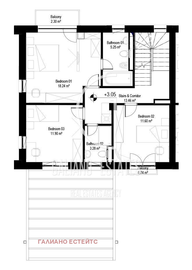 Продава КЪЩА, гр. София, с. Герман, снимка 14 - Къщи - 54280247