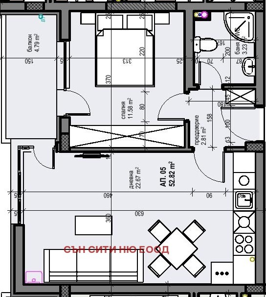 Продава 2-СТАЕН, гр. София, Манастирски ливади, снимка 4 - Aпартаменти - 47784567