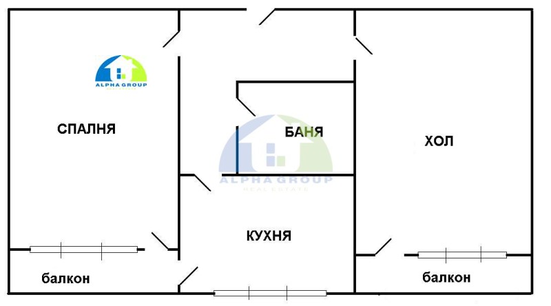 Till salu  1 sovrum Sofia , Sveta Troica , 66 kvm | 91540954 - bild [4]