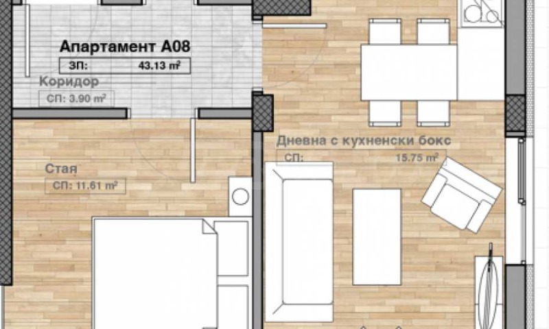Продава 2-СТАЕН, гр. София, Манастирски ливади, снимка 2 - Апартаменти - 52464567