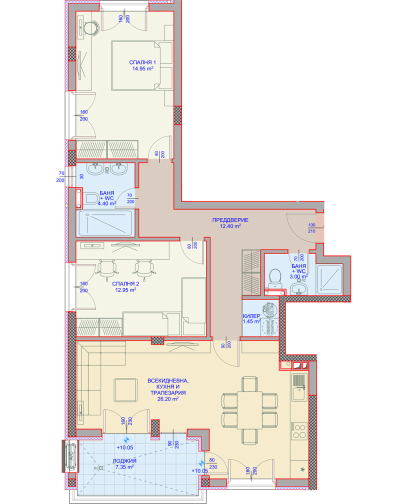 Продава 2-СТАЕН, гр. Варна, Аспарухово, снимка 10 - Апартаменти - 53085800