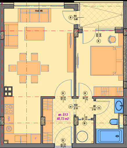 Продава 2-СТАЕН, гр. София, Манастирски ливади, снимка 12 - Апартаменти - 53351580