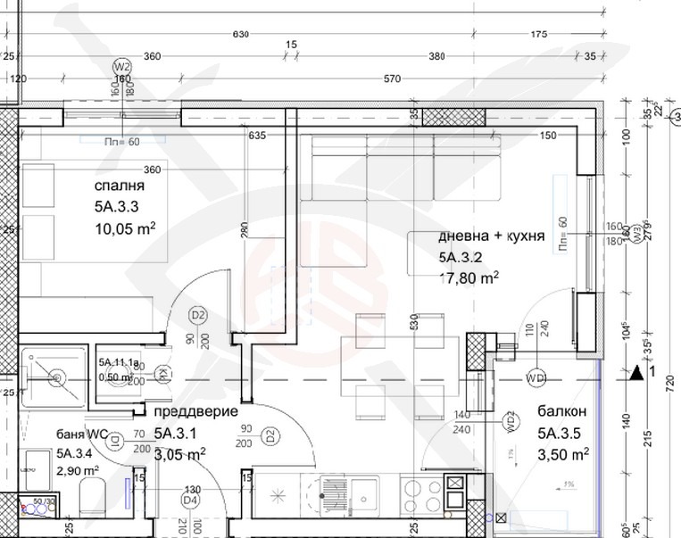 À vendre  1 chambre Varna , Kaisieva gradina , 54 m² | 31784934 - image [2]
