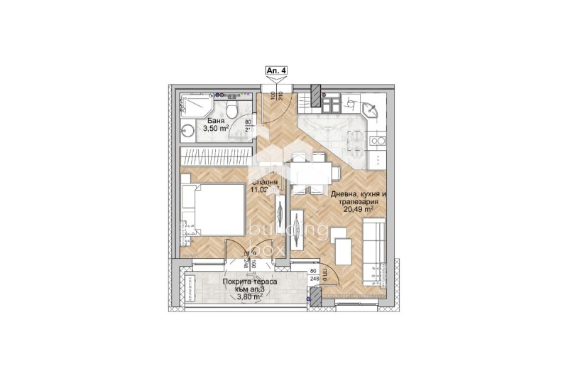 Продава 2-СТАЕН, гр. София, Люлин 8, снимка 2 - Апартаменти - 53163840