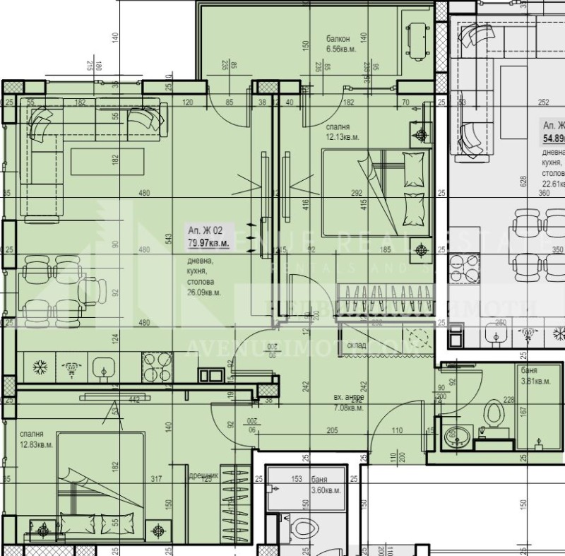 Продава  3-стаен град Пловдив , Южен , 100 кв.м | 43687219 - изображение [4]
