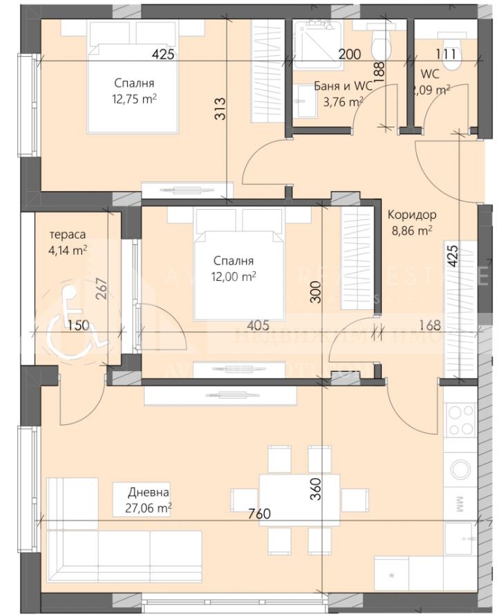 Продава 3-СТАЕН, гр. Пловдив, Кършияка, снимка 1 - Aпартаменти - 48946311