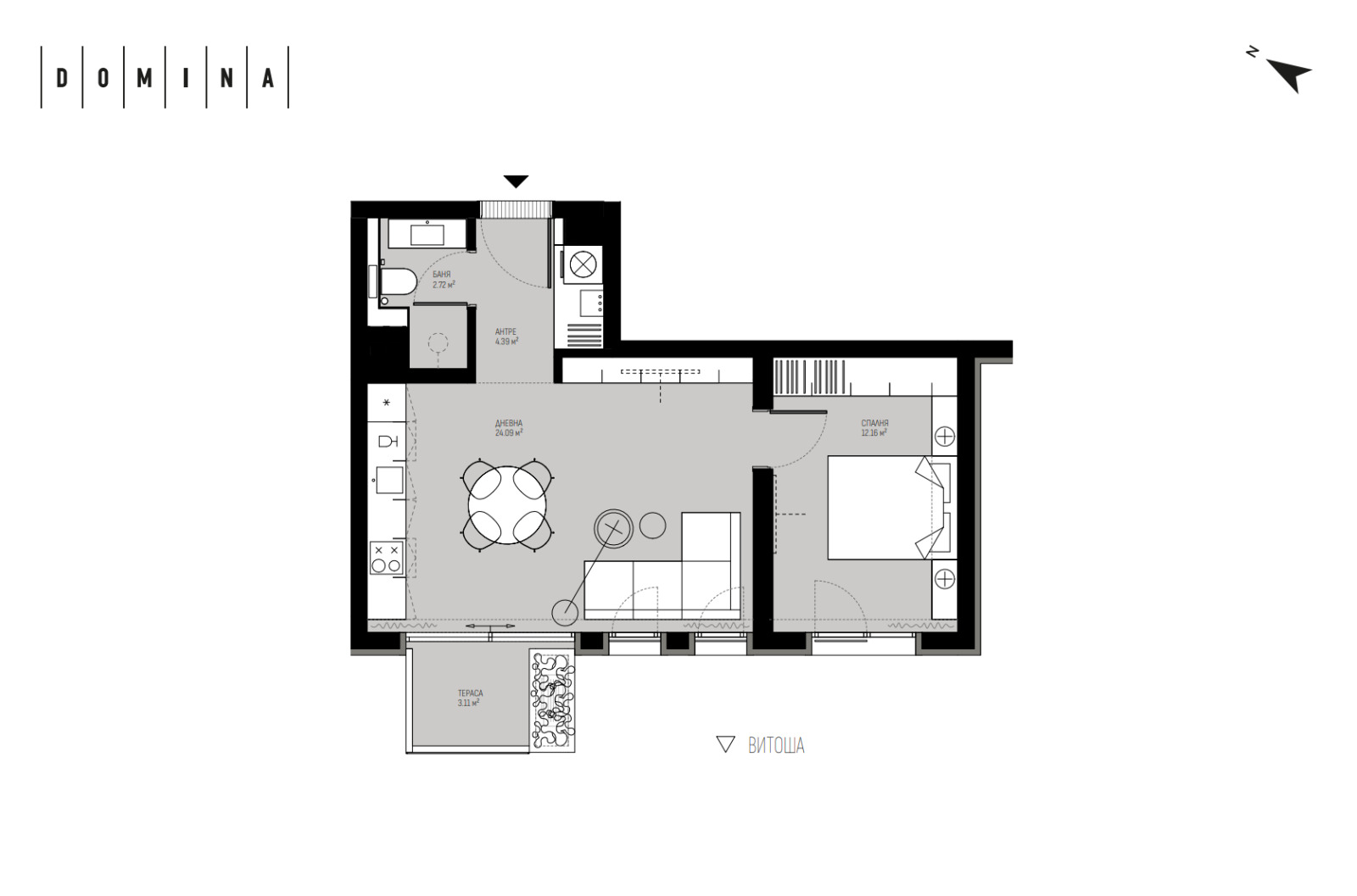 Продава 2-СТАЕН, гр. София, Овча купел, снимка 11 - Апартаменти - 54390665