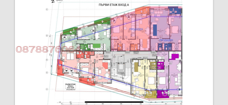 Til salg  2 soveværelser Pernik , Iztok , 91 kvm | 55633778 - billede [4]