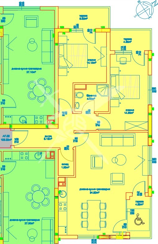 For Sale  2 bedroom Burgas , Izgrev , 120 sq.m | 18373586