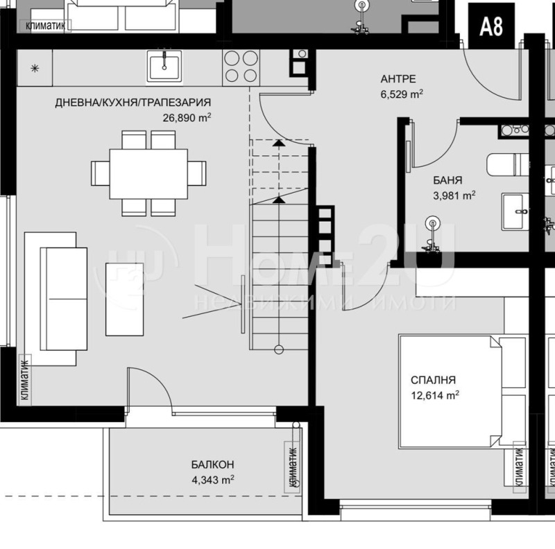 Продава 4-СТАЕН, гр. София, Кръстова вада, снимка 13 - Апартаменти - 52983617
