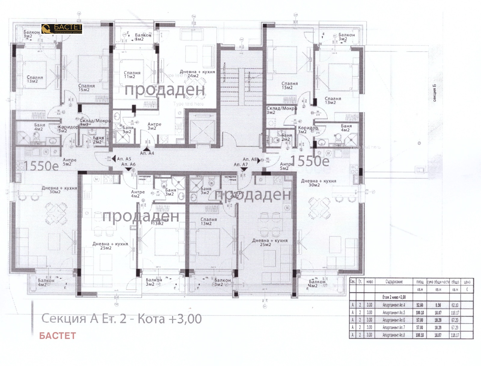 Продава 3-СТАЕН, гр. София, Модерно предградие, снимка 4 - Апартаменти - 56662167