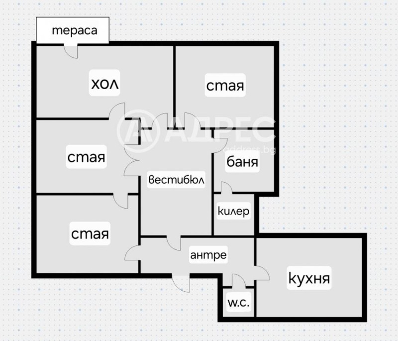 À venda  Mais de 3 quartos Sofia , Centar , 100 m² | 43685080 - imagem [4]