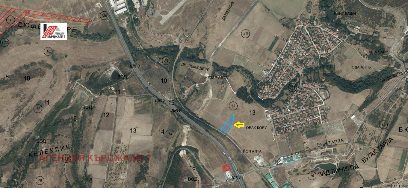 Продава ПАРЦЕЛ, с. Глухар, област Кърджали, снимка 2 - Парцели - 54109425