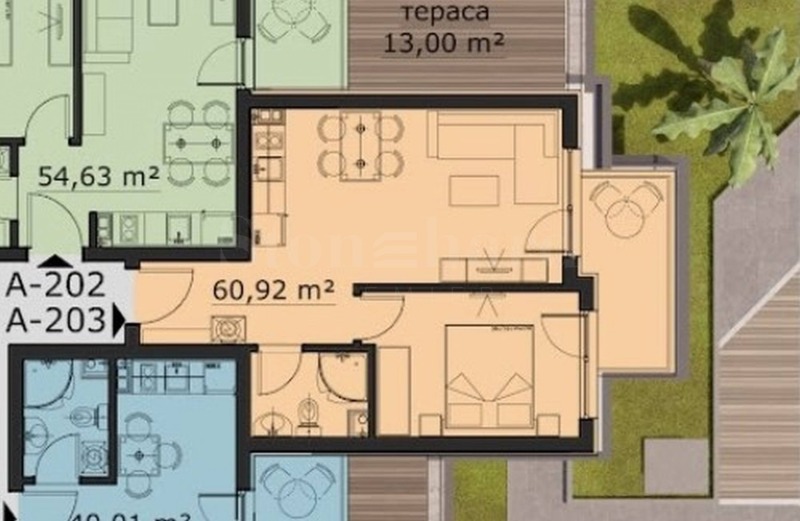 Продава 2-СТАЕН, к.к. Слънчев бряг, област Бургас, снимка 7 - Апартаменти - 53519542