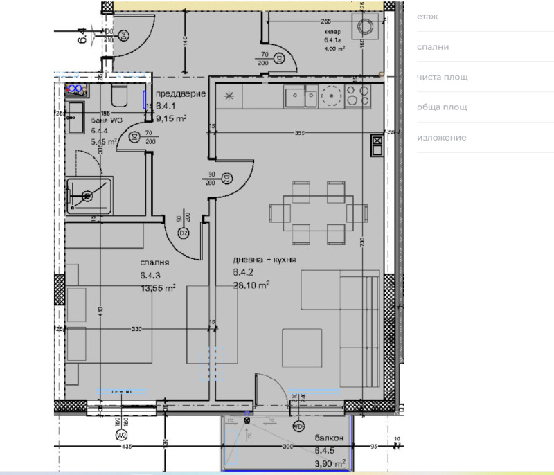 Продава 2-СТАЕН в град Варна, Кайсиева градина - 89 кв.м / 114 200 € » 223 355.79 лв., ФАЙВ СТАРС