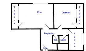 1 bedroom Lazur, Burgas 1