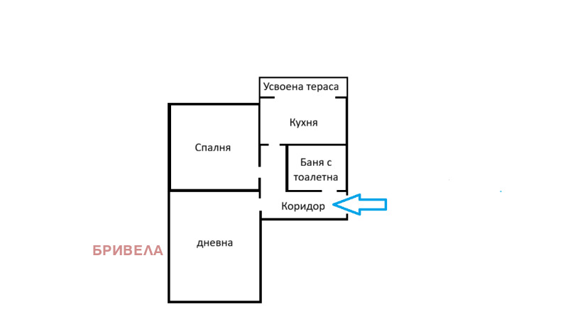 Продава 2-СТАЕН, гр. София, Борово, снимка 6 - Апартаменти - 53123915