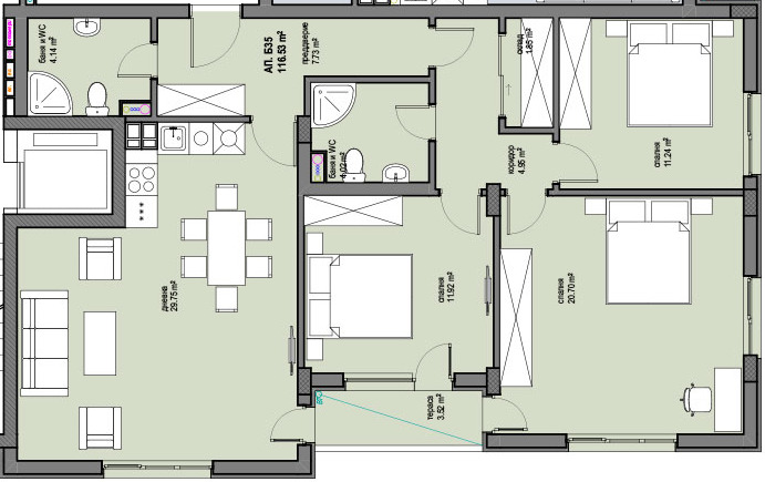 Продава  Многостаен град София , Овча купел 2 , 132 кв.м | 17200882