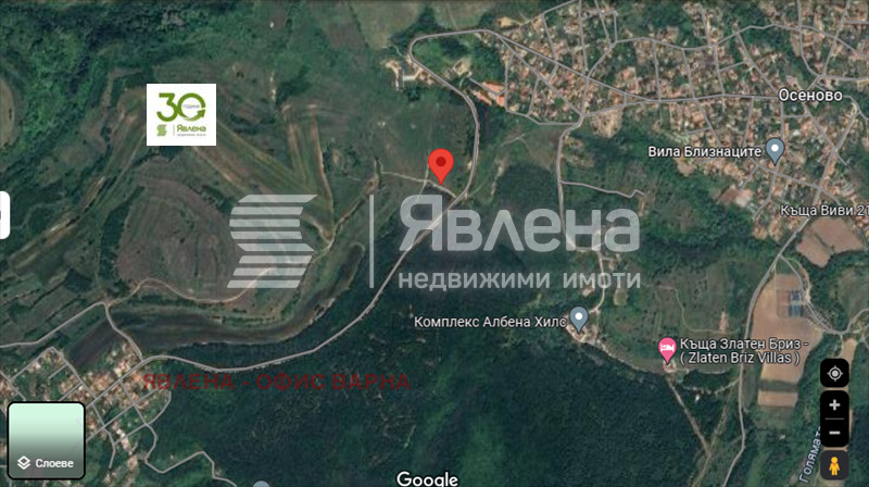 Продава ПАРЦЕЛ, с. Осеново, област Варна, снимка 3 - Парцели - 52716669