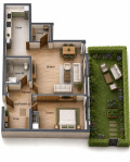 Продава  2-стаен град София , Младост 4 , 96 кв.м | 39616797 - изображение [2]