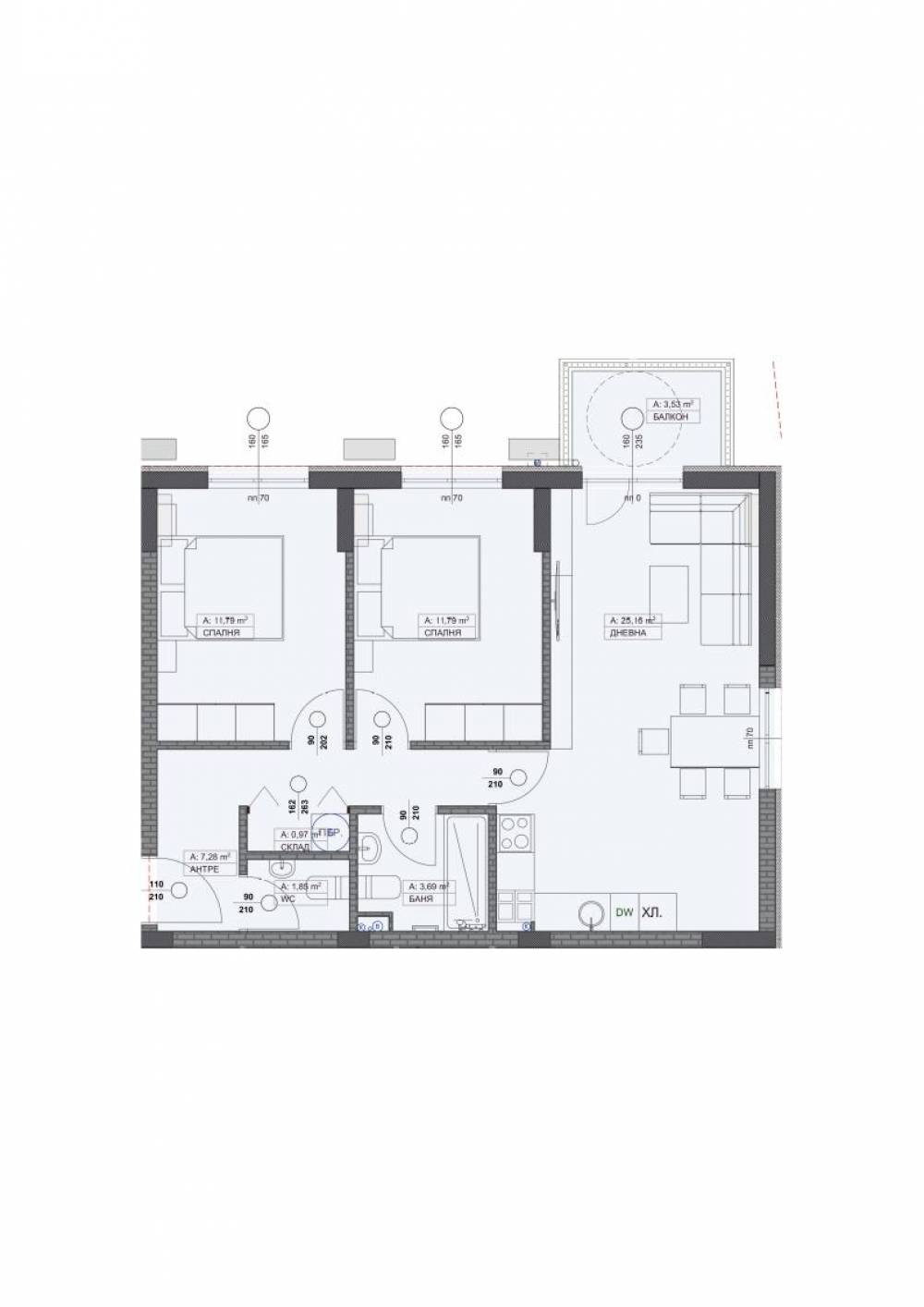 Продава 3-СТАЕН, гр. София, Надежда 3, снимка 4 - Апартаменти - 54941630