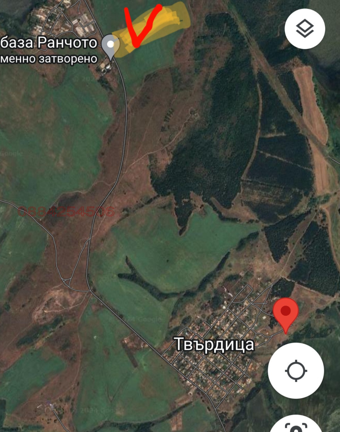 Продава ПАРЦЕЛ, гр. Бургас, с. Твърдица, снимка 2 - Парцели - 53755568