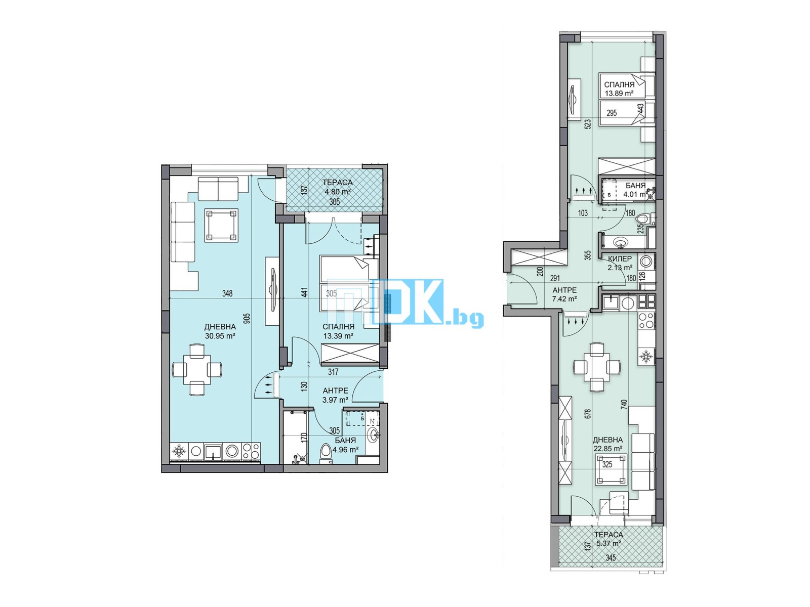 Продава 2-СТАЕН, гр. Пловдив, Кършияка, снимка 3 - Апартаменти - 53911450