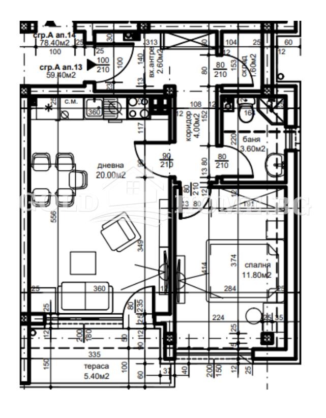 Продава 2-СТАЕН, гр. Пловдив, Беломорски, снимка 2 - Апартаменти - 53284916