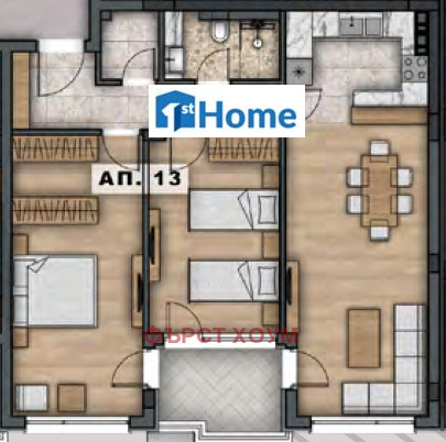 Продава 3-СТАЕН, гр. София, Малинова долина, снимка 5 - Апартаменти - 53185544