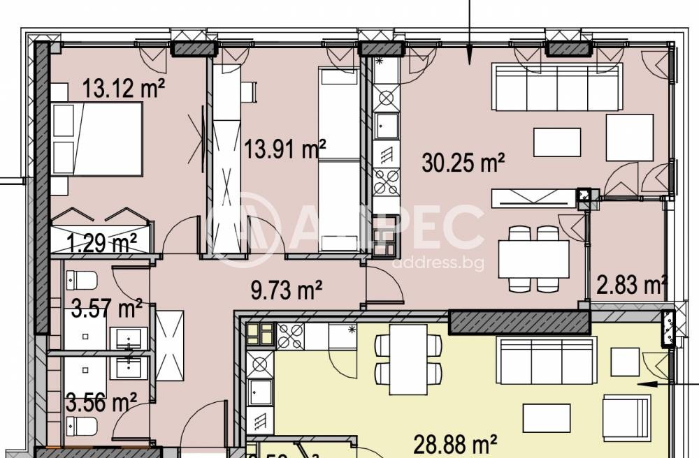 Продава 3-СТАЕН, гр. София, Дружба 1, снимка 2 - Апартаменти - 55474948
