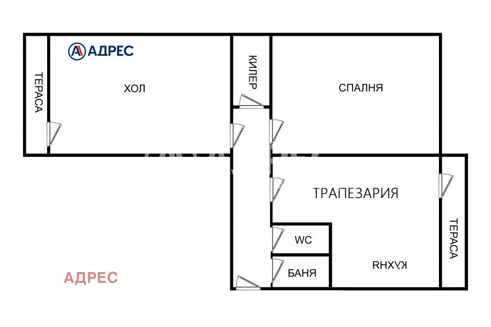 Продава 3-СТАЕН, гр. Варна, Централна поща, снимка 3 - Апартаменти - 55627389