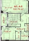 Продава 3-СТАЕН, град Бургас, Славейков • 276000 € / 539809.08 лв. • 47843283 1